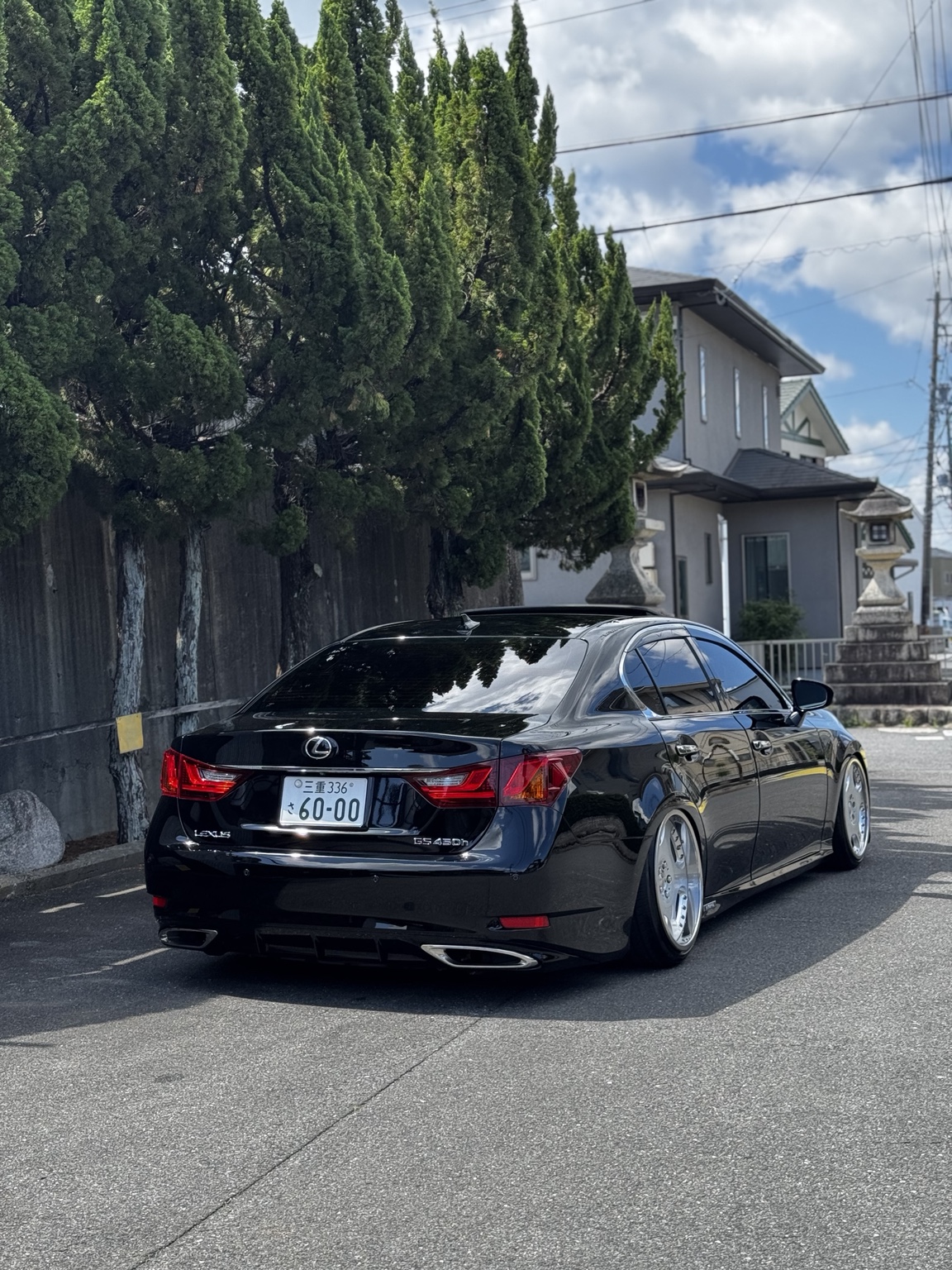 レクサス施工車リア